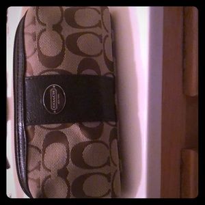 Coach make up bag